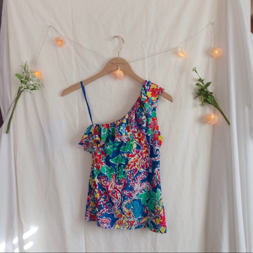 Ralph Lauren One Sleeve Tank Top